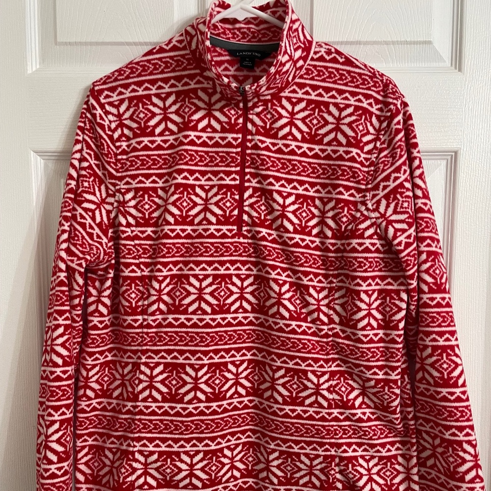 Lands end quarter zip size 18 XL/P